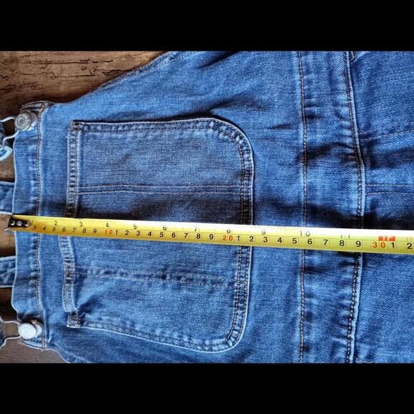 Old Navy Denim Overalls size 12 Womens - Picture 4 of 8